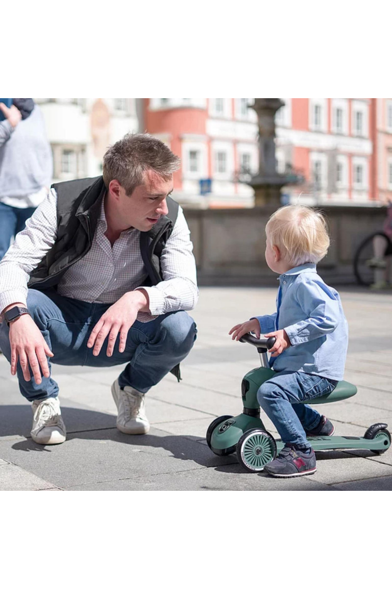 Scoot&Ride Trotinet 2u1 Highwaykick 1 Forest 