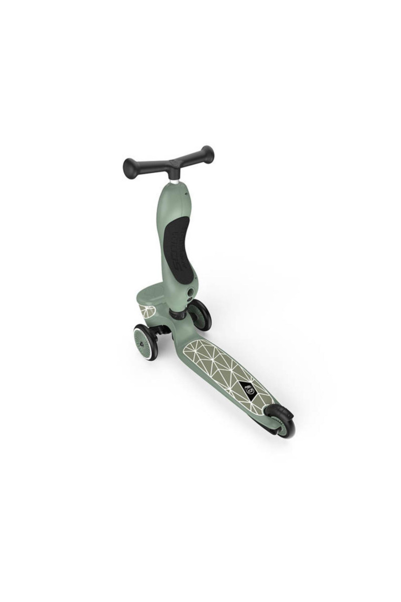 Scoot&Ride Trotinet 2u1 Highwaykick 1 Green lines 