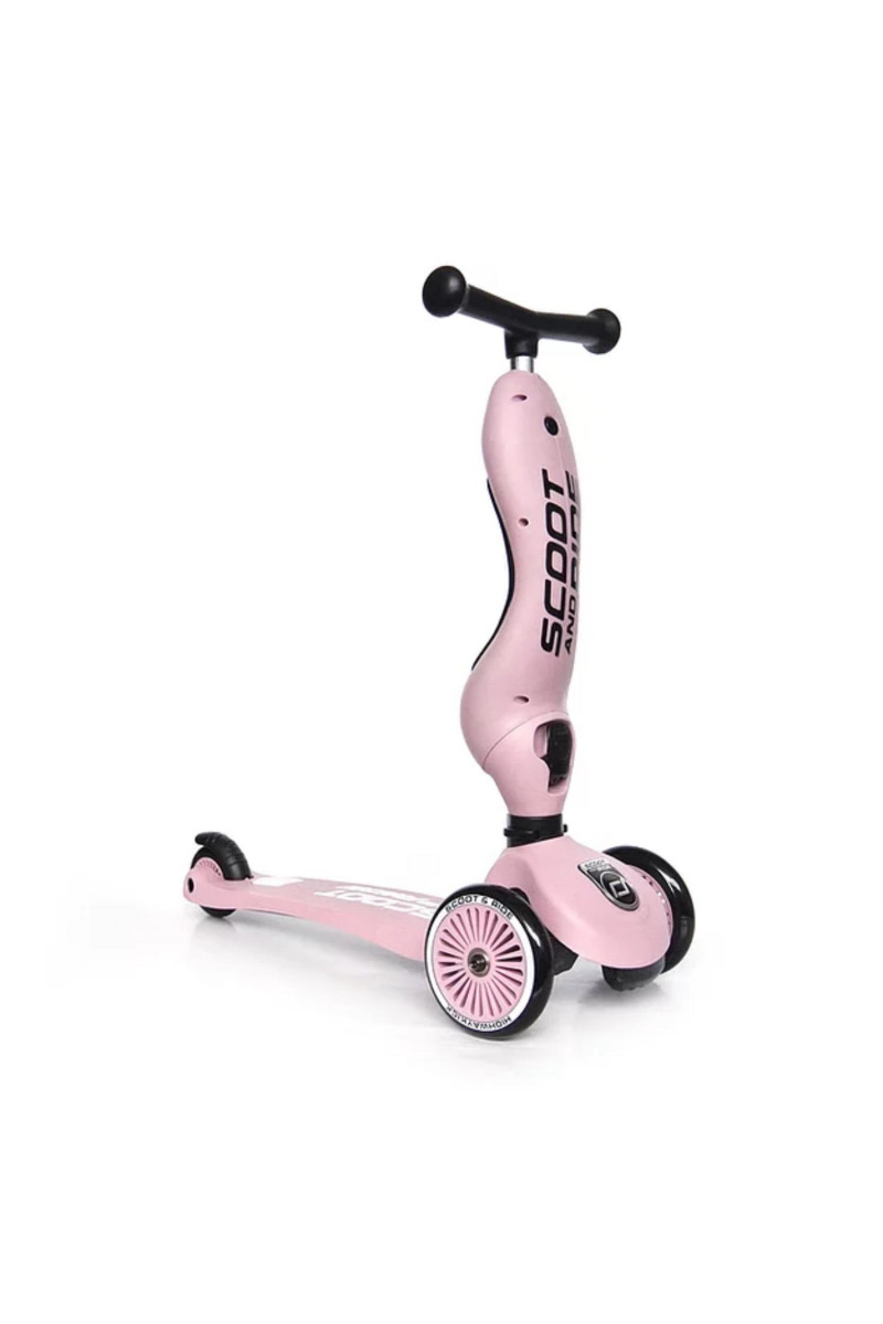 Scoot&Ride Trotinet 2u1 Highwaykick 1 Rose 
