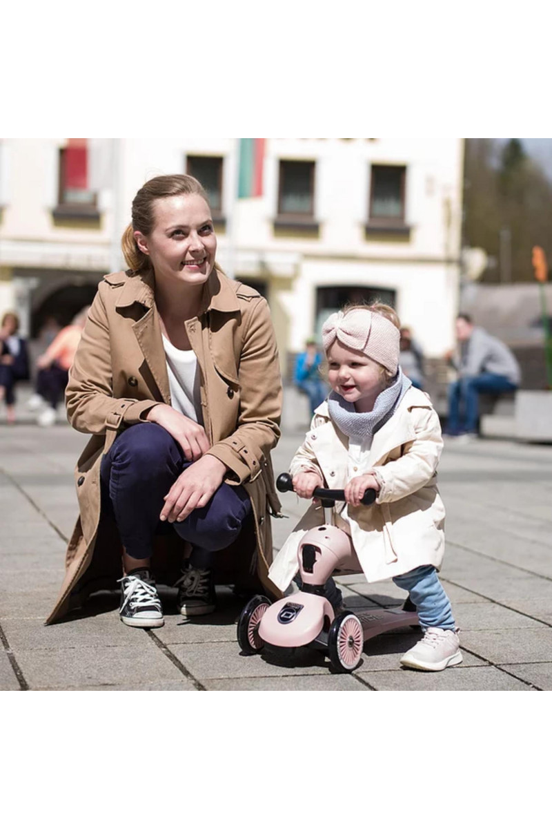 Scoot&Ride Trotinet 2u1 Highwaykick 1 Rose 