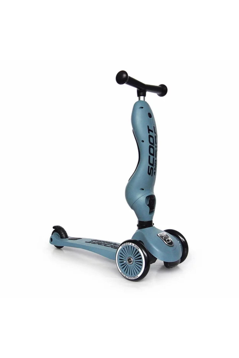 Scoot&Ride Trotinet 2u1 Highwaykick 1 Steel 