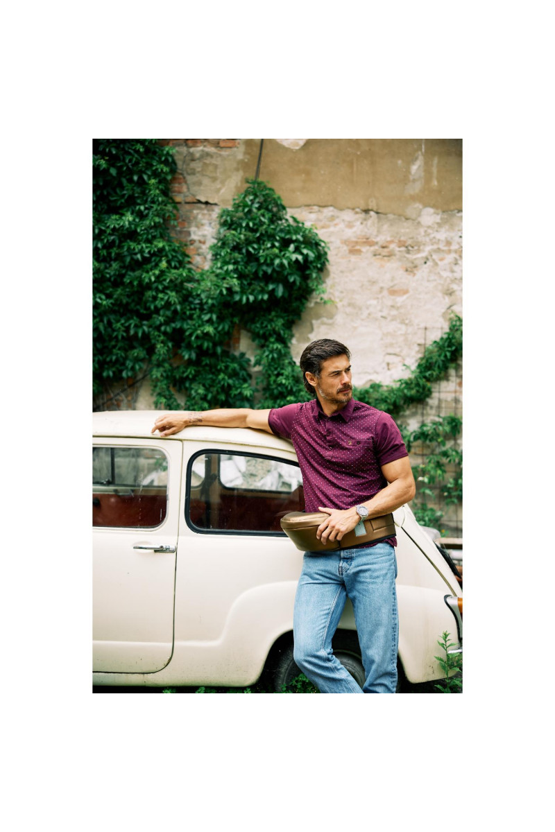 Beberusha nosiljka za bebe Bronza Eko Koža 