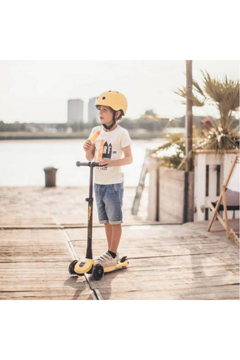 Scoot&Ride Kaciga S-M Lemon 