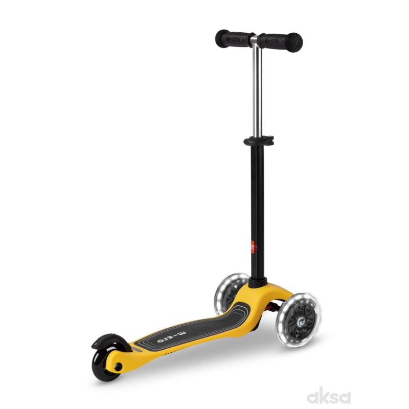 Micro trotinet Mini Deluxe Lite LED žuti 