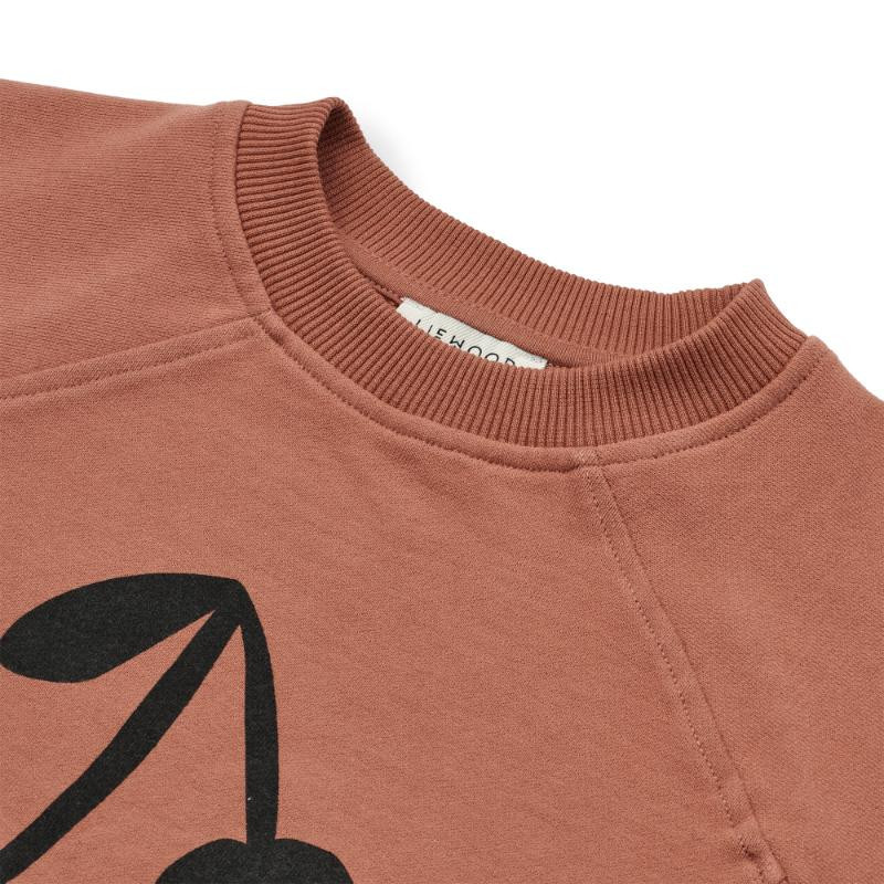 Liewood Aude dukserica,Cherry/Dark rosetta 