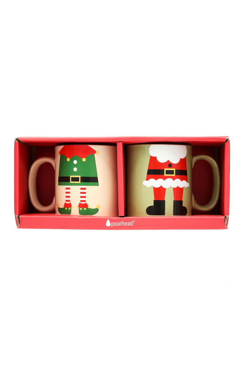 Pearhead set  božićnih šolja,Santa & Elf 
