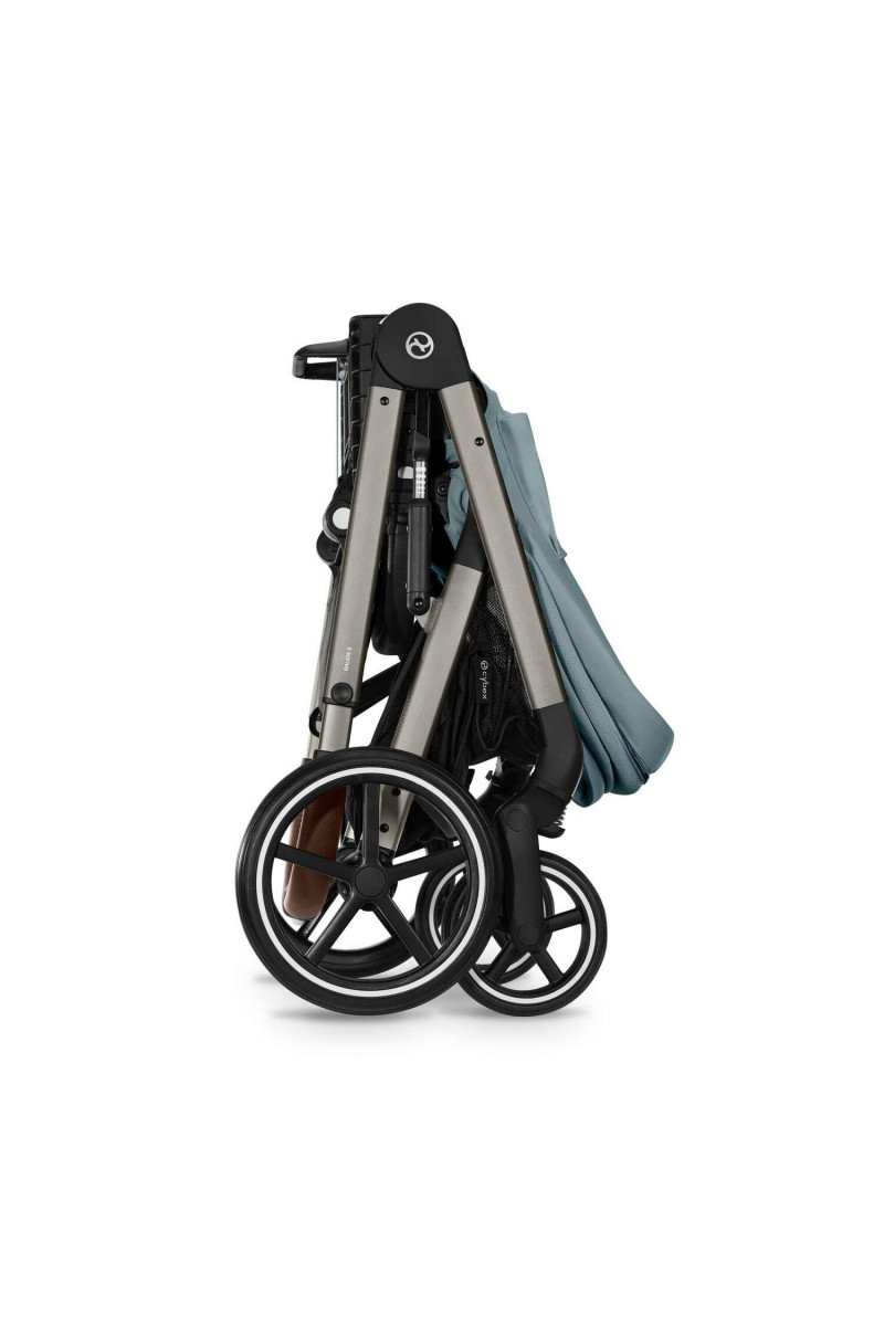 Cybex kolica Balios S Lux Stormy Blue (taupe ram) 