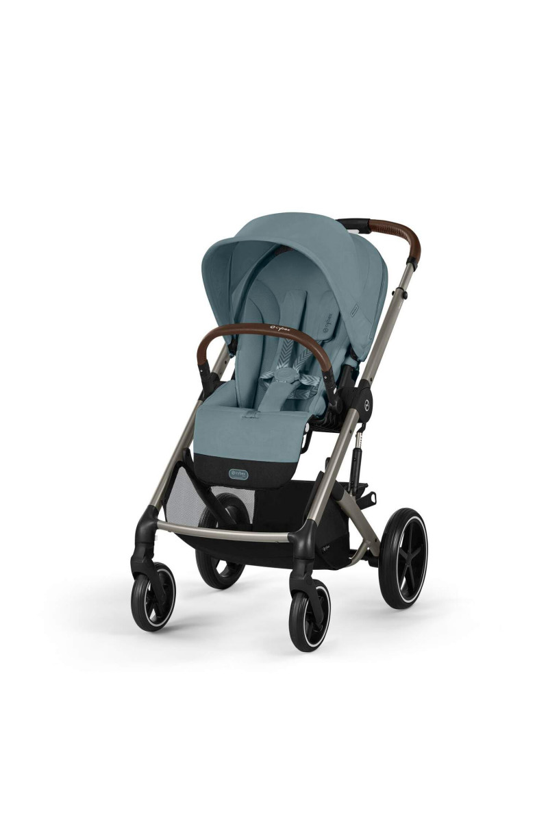 Cybex kolica Balios S Lux Stormy Blue (taupe ram) 