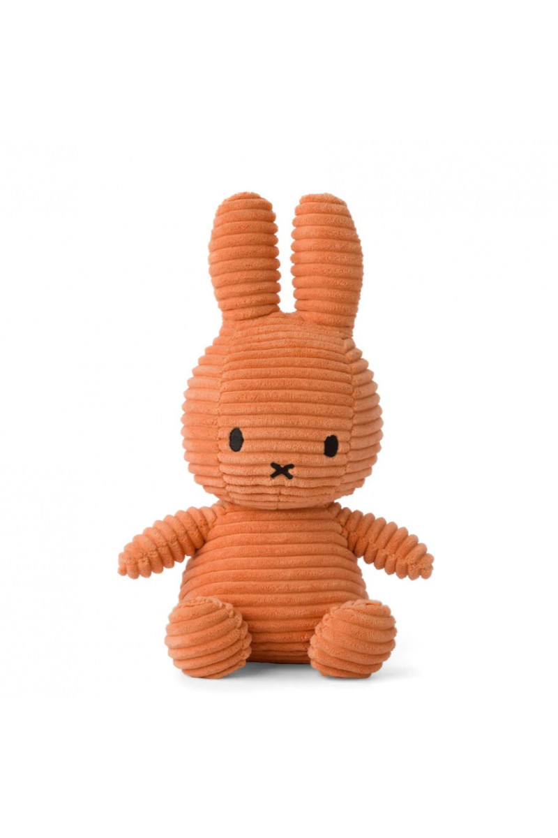 Miffy plišani zeka Eco Corduroy 23cm Pumpkin 