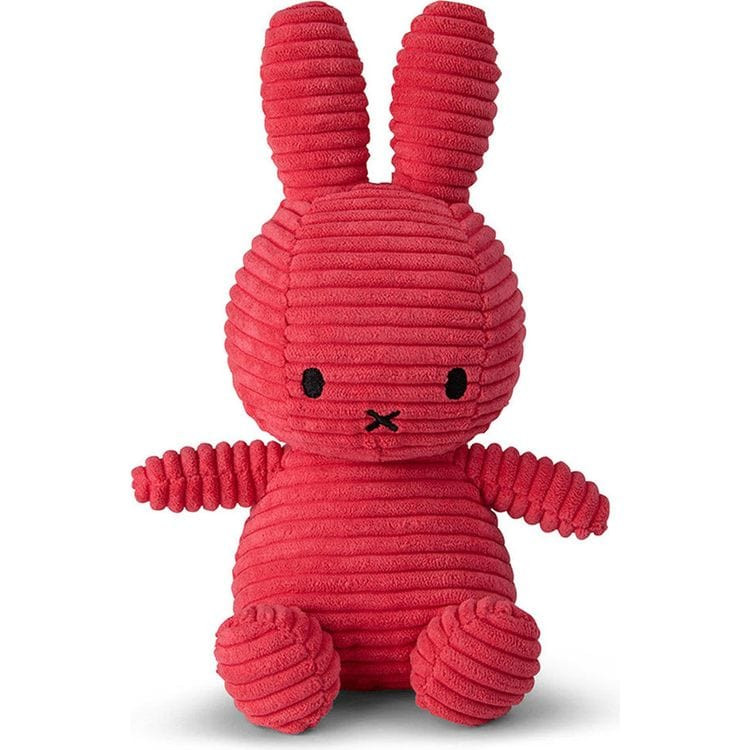 Miffy plišani zeka Eco Corduroy 23cm Fuchsia 