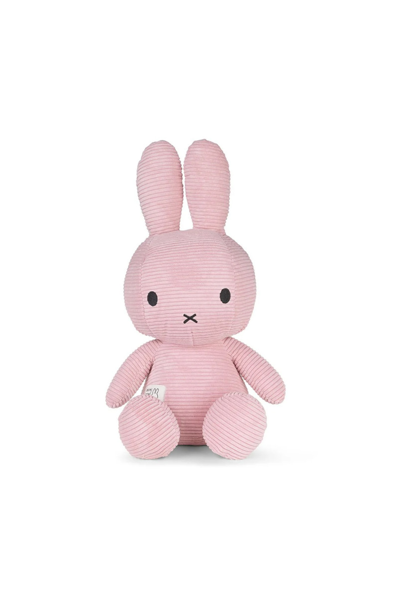 Miffy plišani zeka Eco Corduroy 50cm Pink 