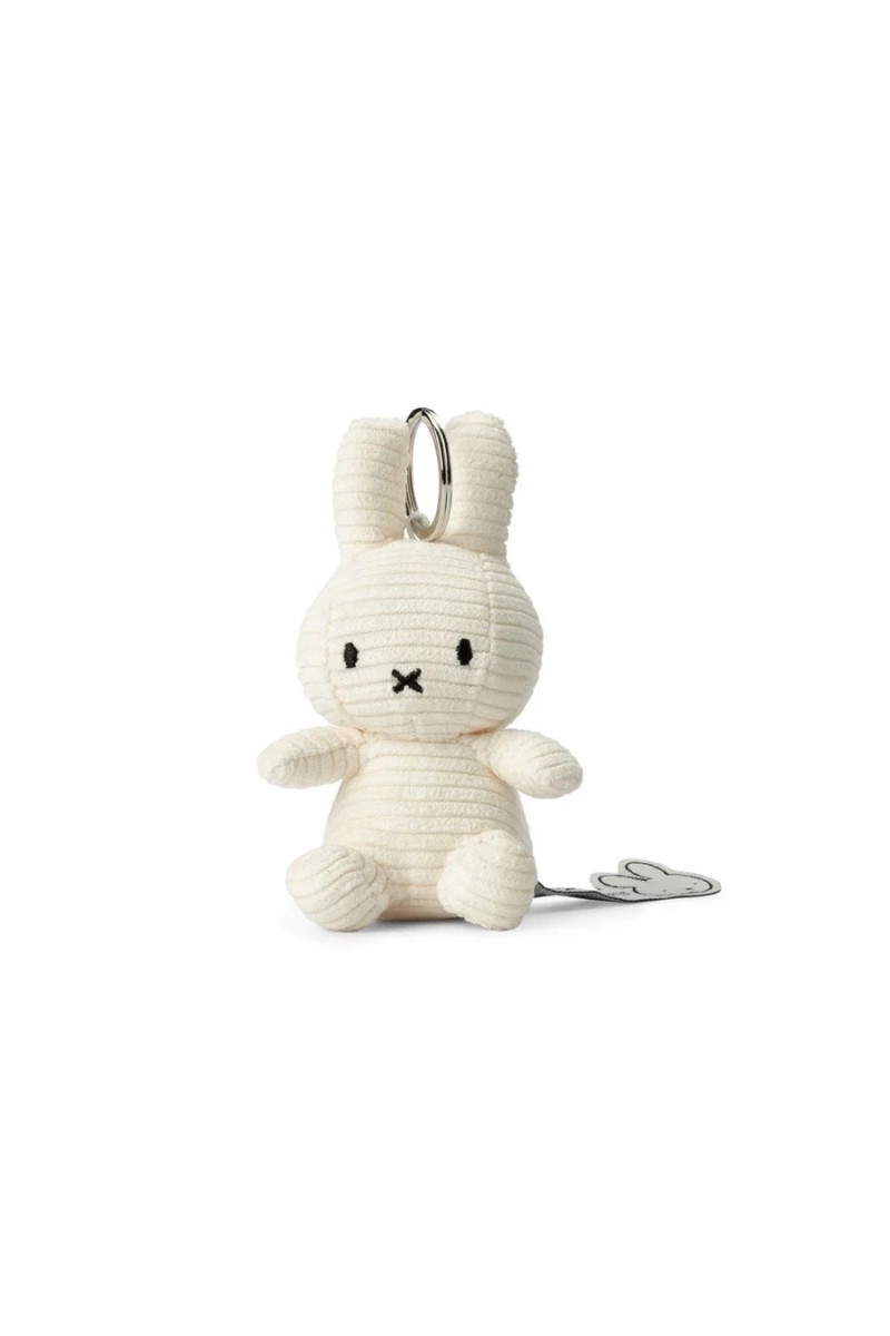 Miffy privezak Eco Corduroy 10cm Offwhite 