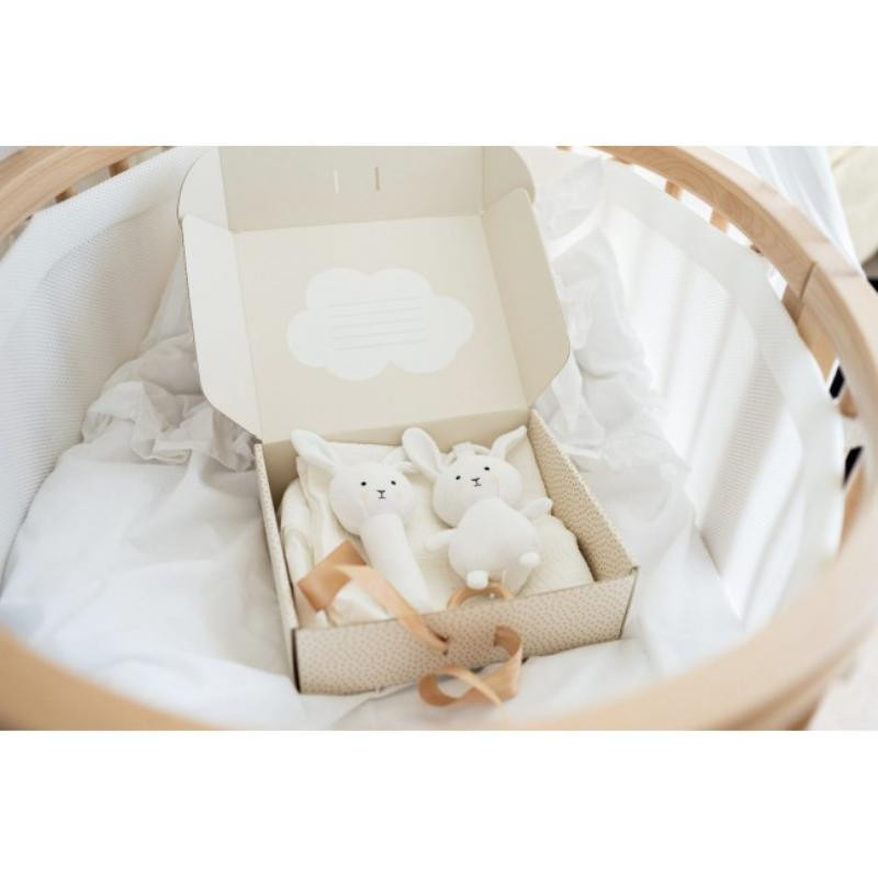 Jabadabado-Poklon set za bebe sa ćebencetom zeka 