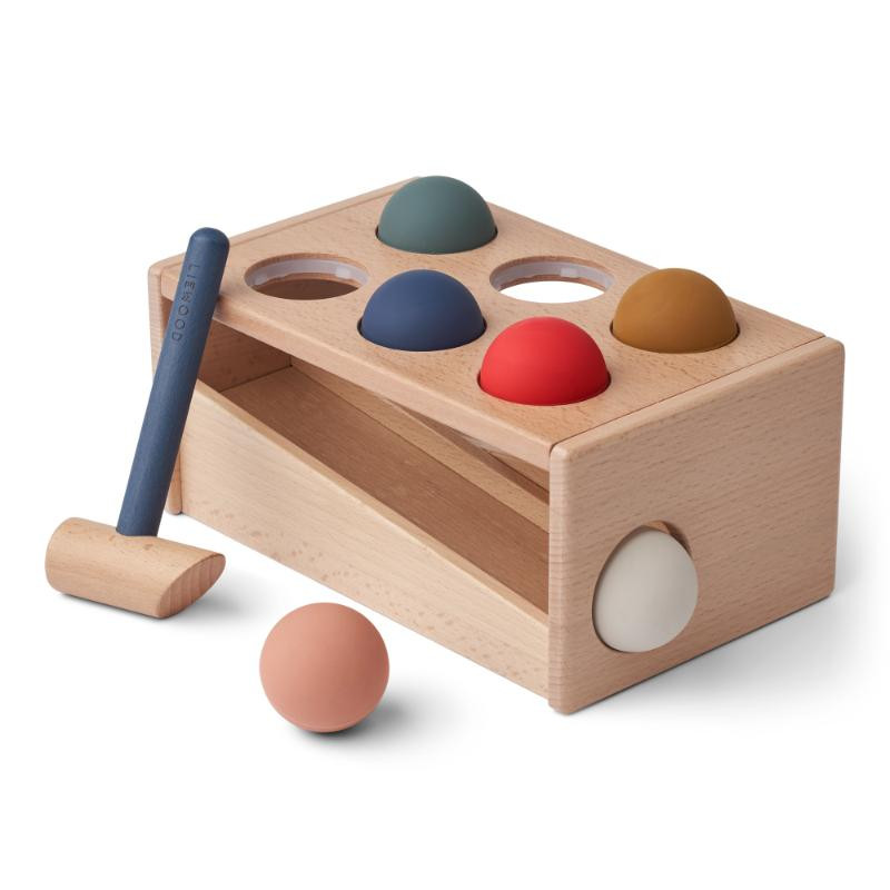 Liewood drvena igracka Bartelemy,Golden Ca mul mix 