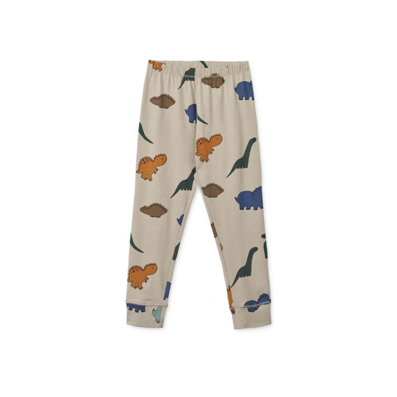 Liewood pidžama Wilhelm,Dinosaurs / Mist 