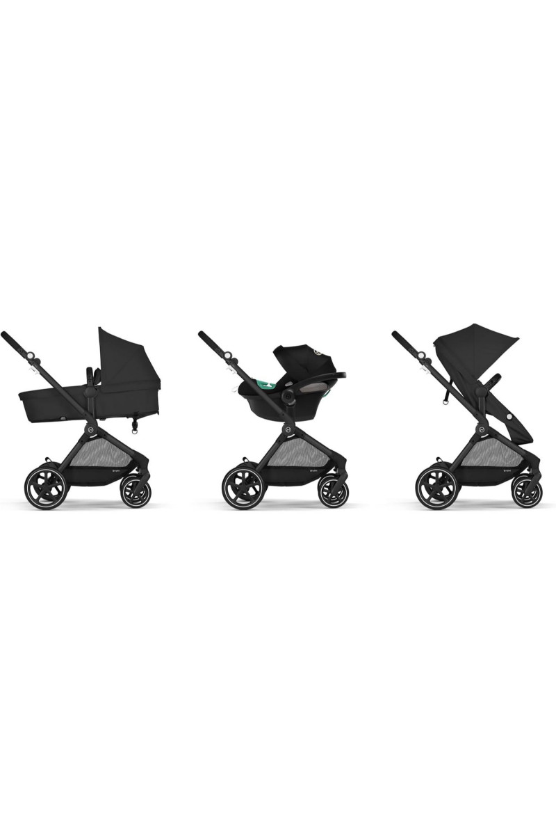 Cybex duo sistem Eos Moon black (Crni ram) 