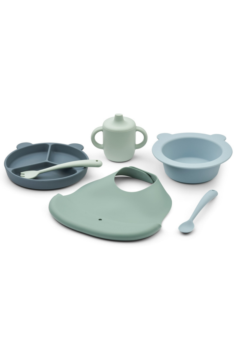 Liewood Stina set za hr 6 kom,Mr bear/Dusty mix 