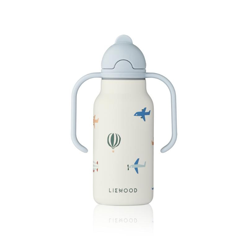Liewood termos boca 250ml Kimmie,Aviator/Ecru 