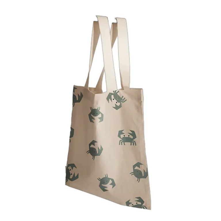 Liewood Tote pamučni ceger,Crab/Sandy 
