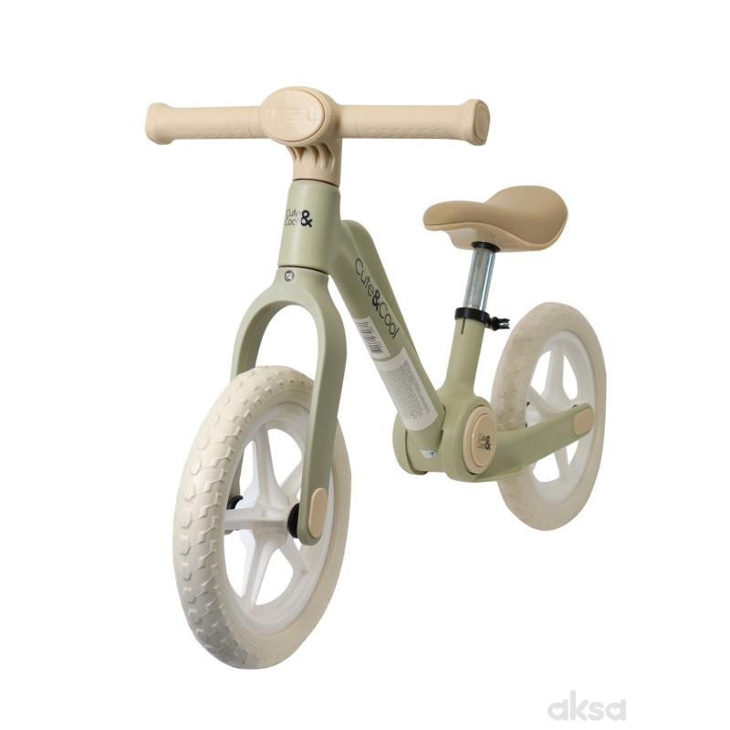 Cute&Cool balance bike sklopivi zeleni 