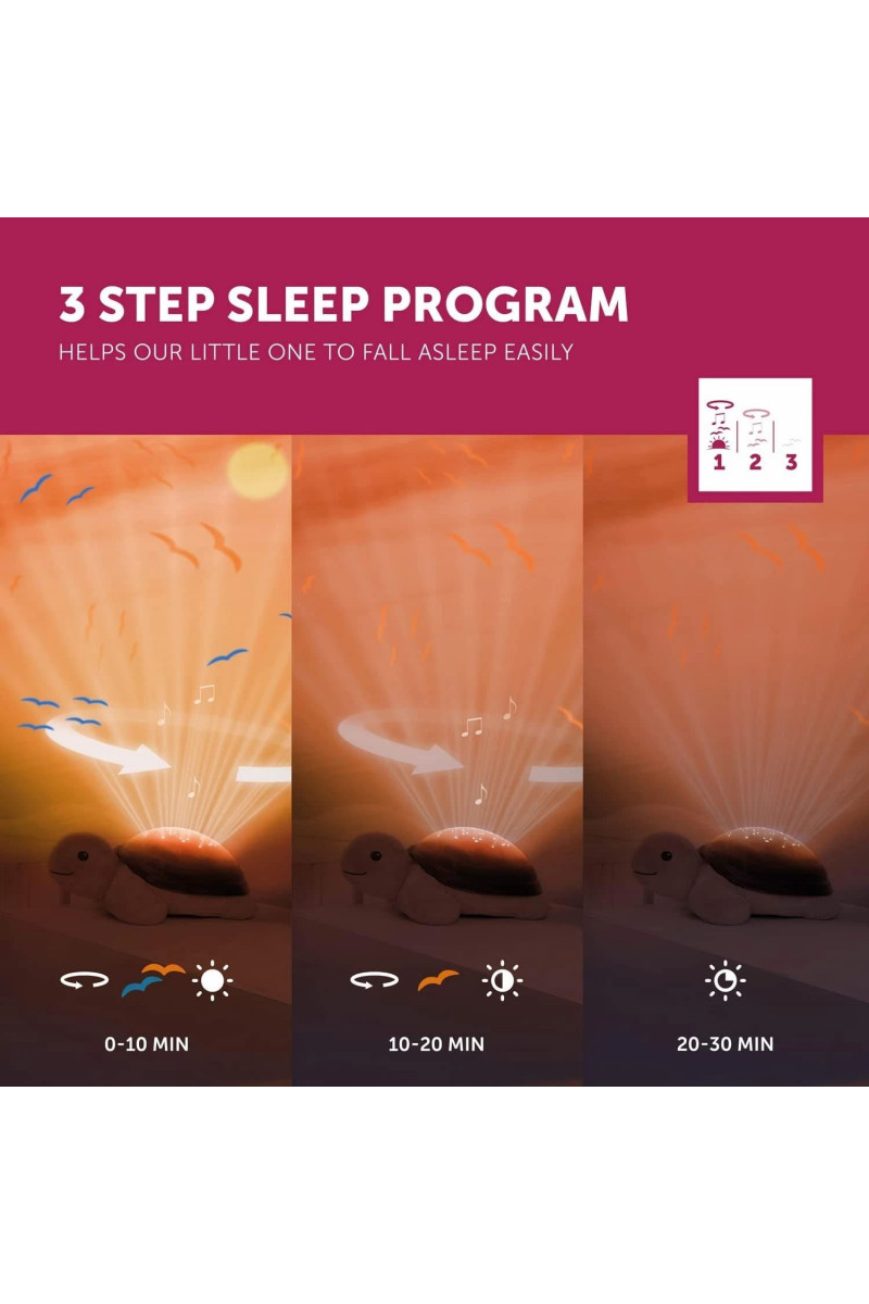 Zazu muzički projektor zalazak sunca kornjača Tim 