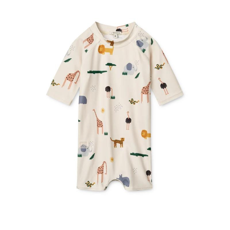 Liewood kupaći kostim jednodelni Thor,S Sandy mix 