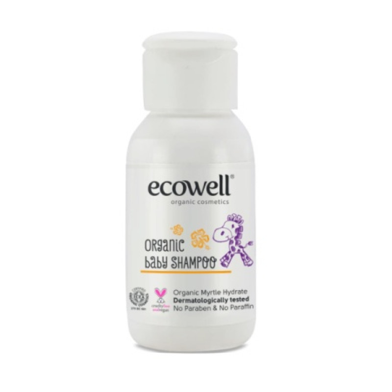 Ecowell MiniSize organski šampon za bebe 50ml 