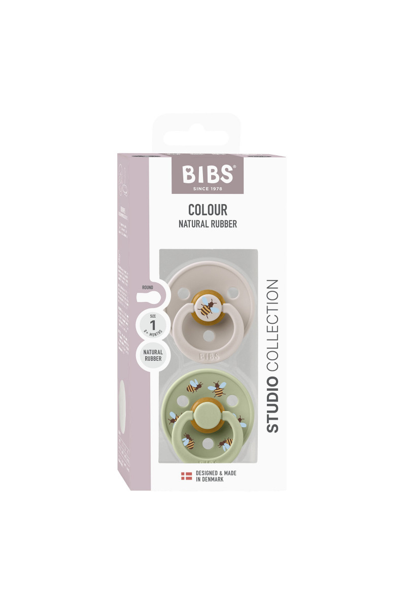 BIBS laža Studio Bumblebee Mushroom velicina 1 