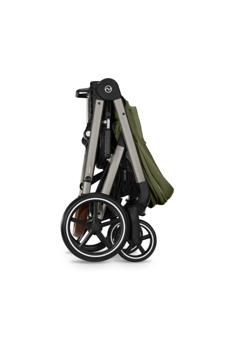 Cybex kolica Balios S Lux, Moss Green (taupe ram) 