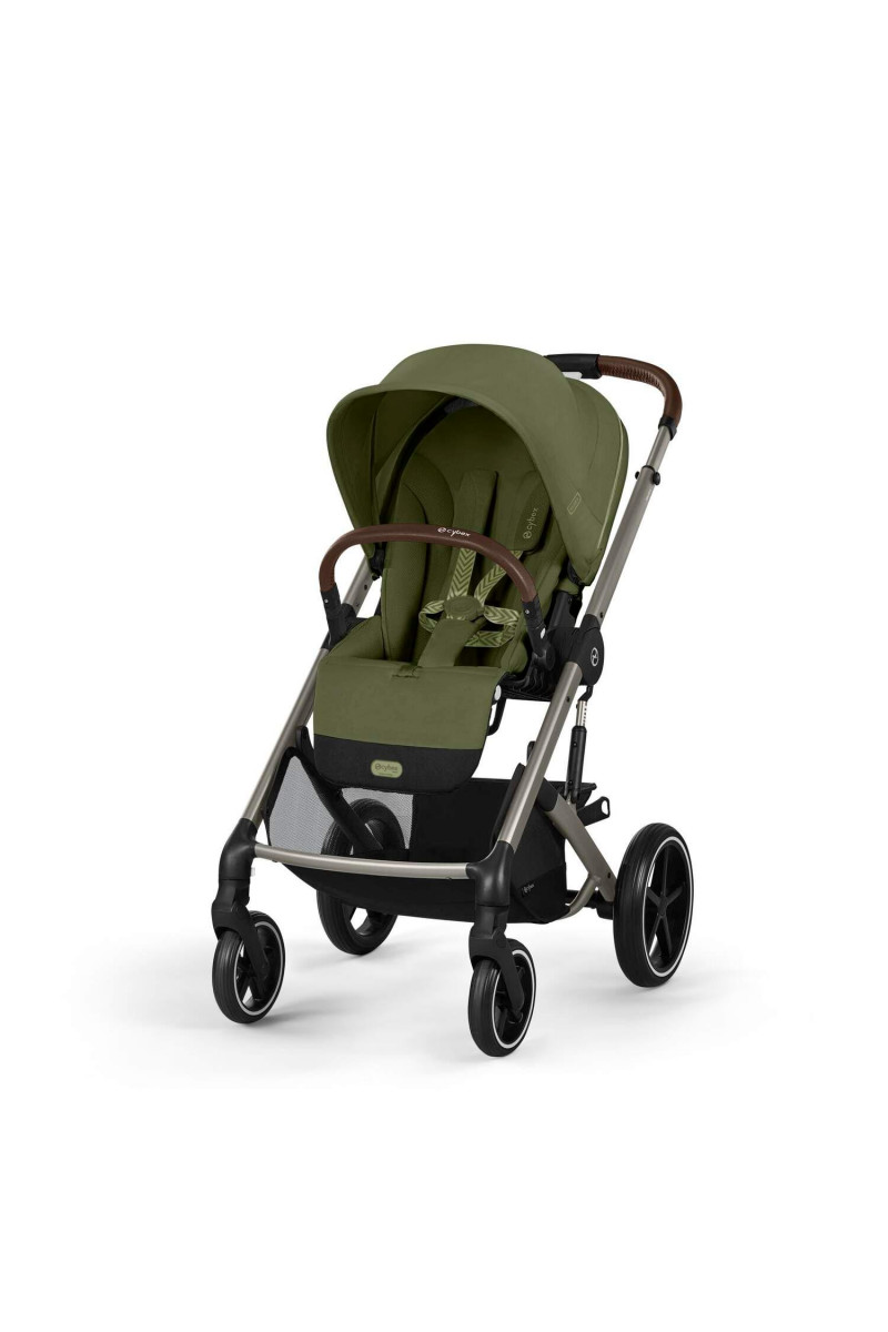 Cybex kolica Balios S Lux, Moss Green (taupe ram) 