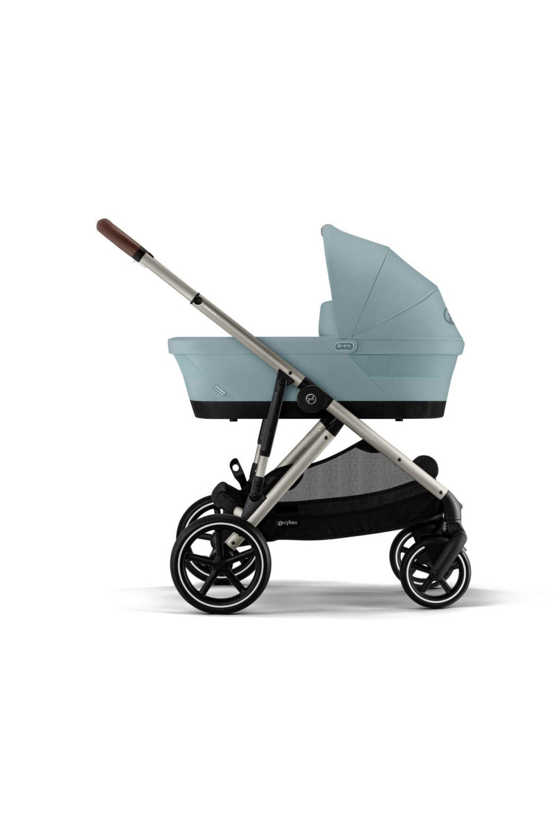 Cybex kolica Gazelle, Stormy Blue (taupe ram) 