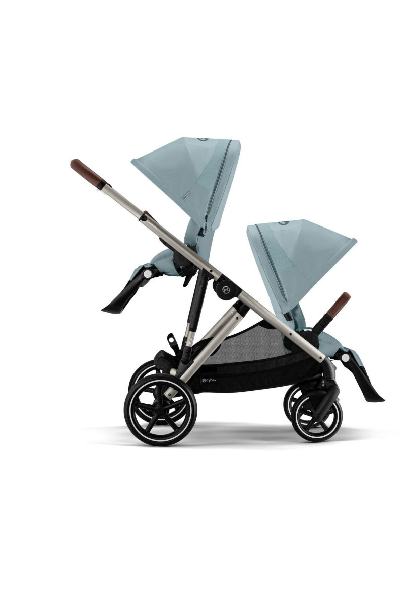 Cybex kolica Gazelle, Stormy Blue (taupe ram) 