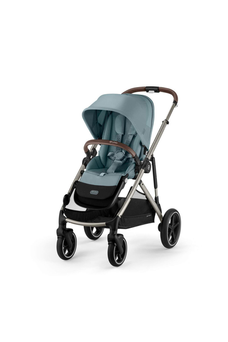 Cybex kolica Gazelle, Stormy Blue (taupe ram) 