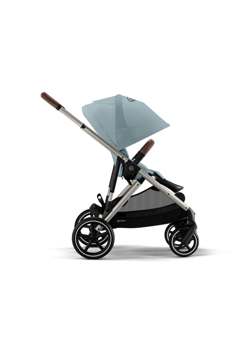 Cybex kolica Gazelle, Stormy Blue (taupe ram) 