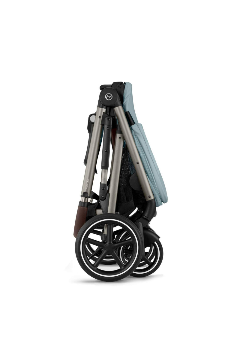 Cybex kolica Gazelle, Stormy Blue (taupe ram) 