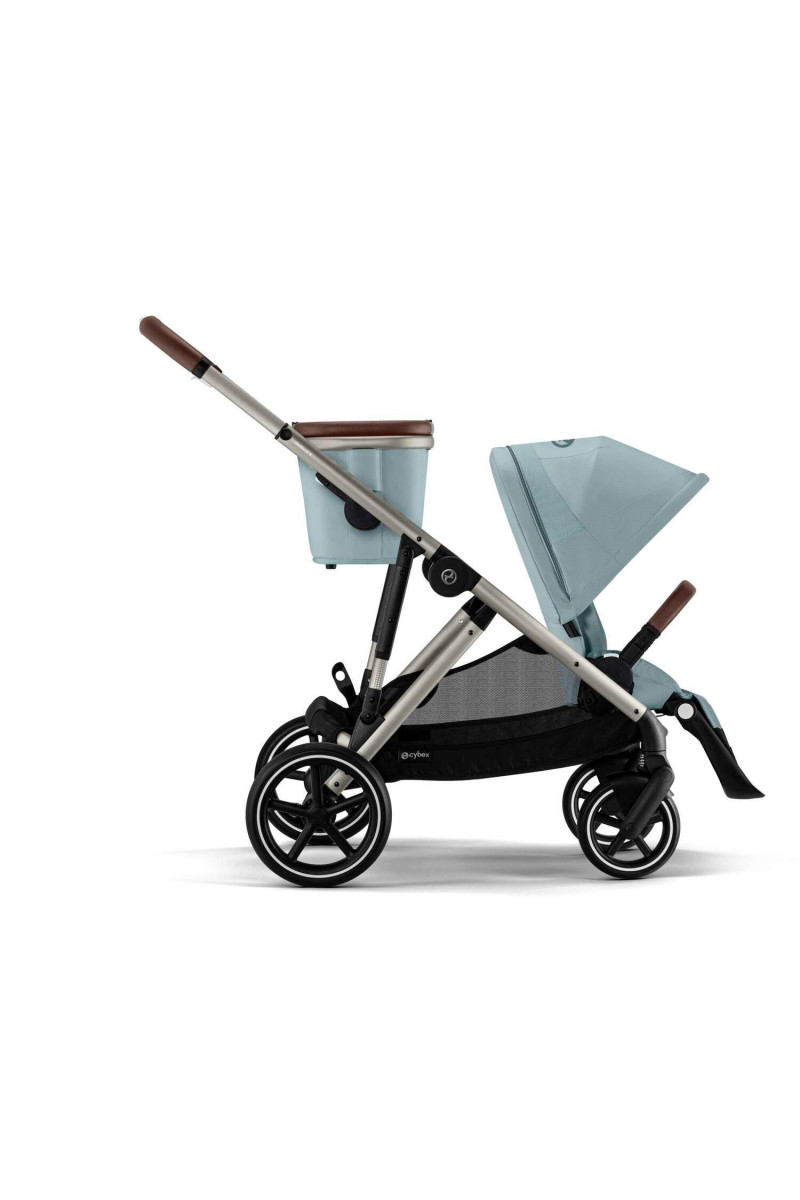 Cybex kolica Gazelle, Stormy Blue (taupe ram) 