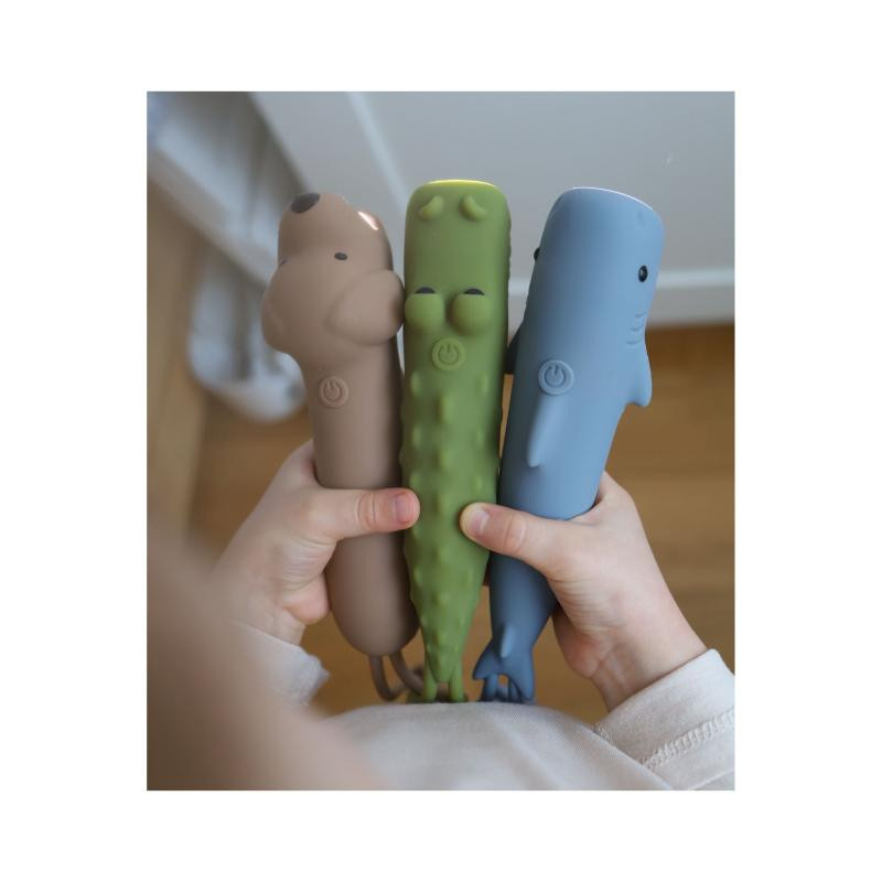 Rabbit n Friends baterijska lampa krokodil,zeleni 