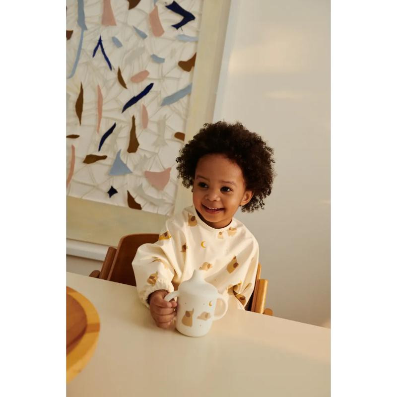 Liewood silik boca za vodu Neil,Elephant/Crème 