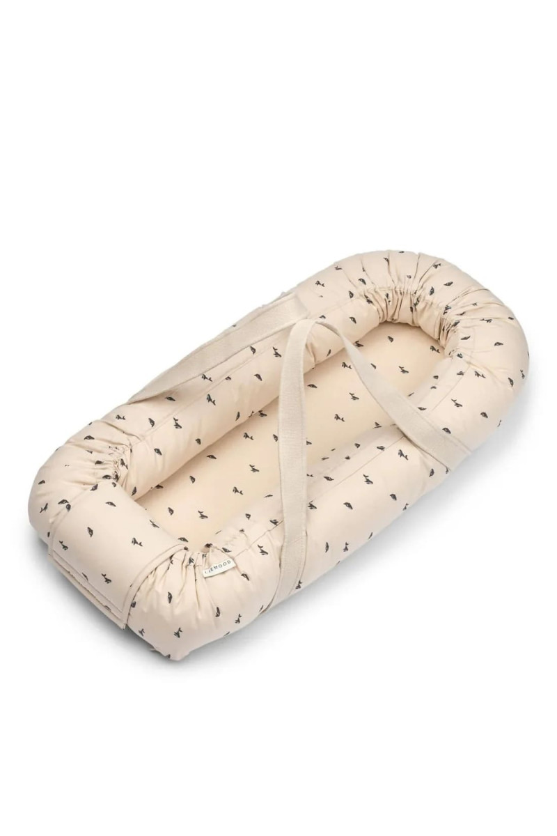 Liewood gnezdo Gro,Mini whale / Sandy 