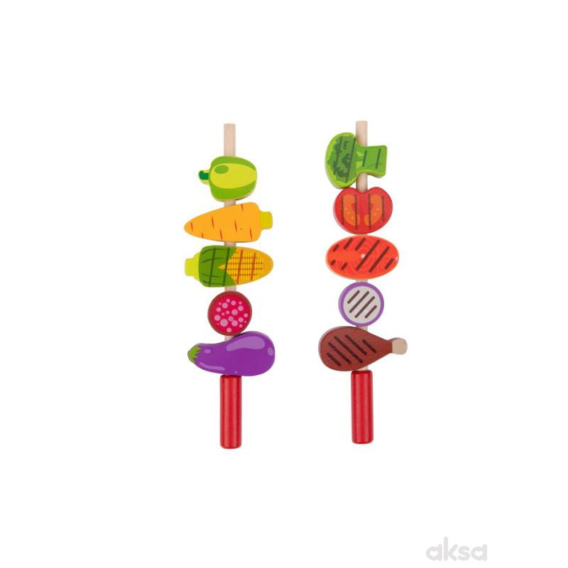 Cute&Cool drvena igračka roštilj 