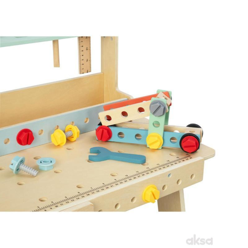 Cute&Cool drvena igračka radionica sa alatom 