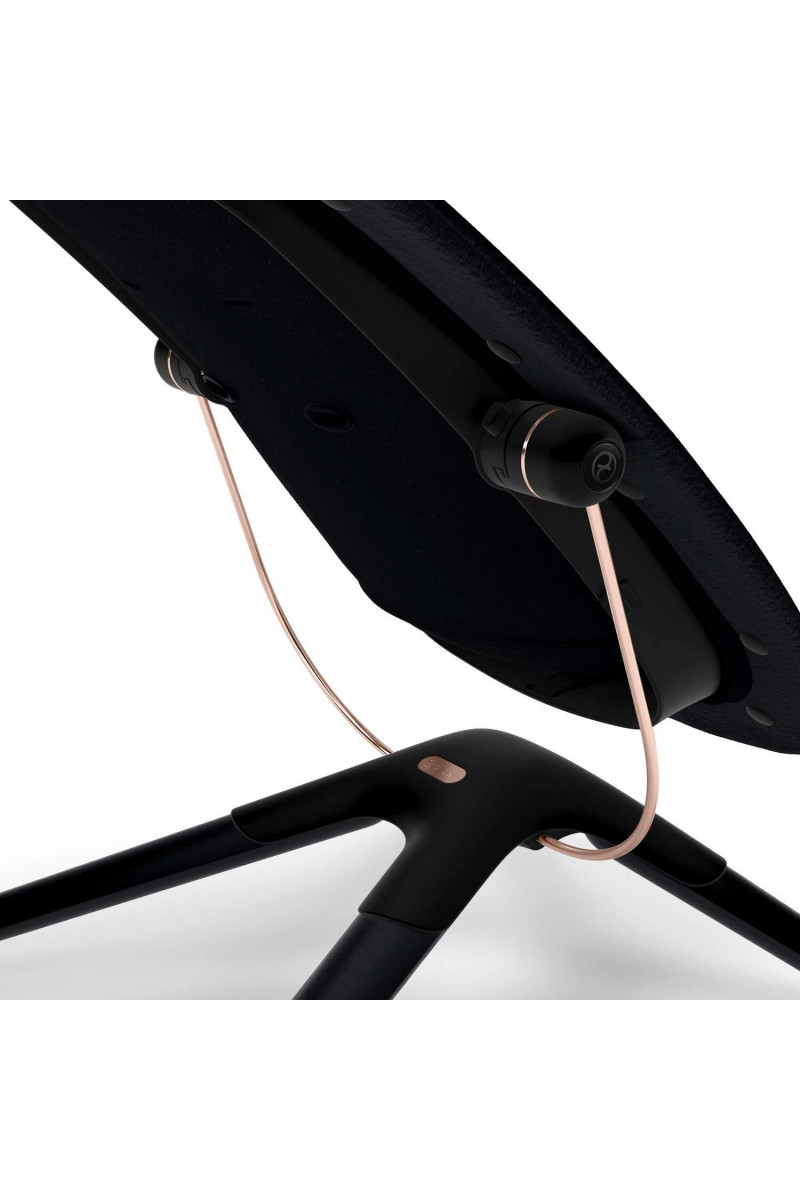 Cybex Lemo Platinum ležaljka bouncer Black Wood 