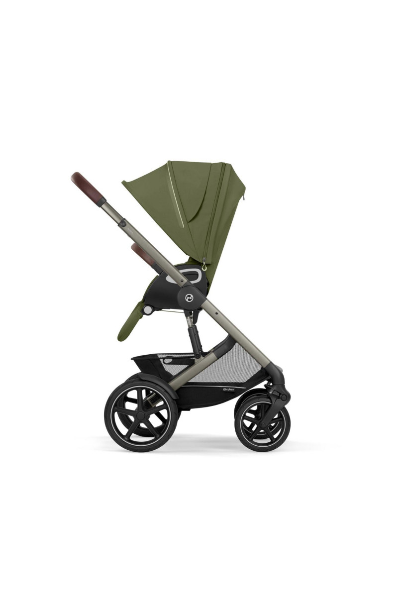 Cybex kolica Talos S Lux, Moss Green (taupe ram) 