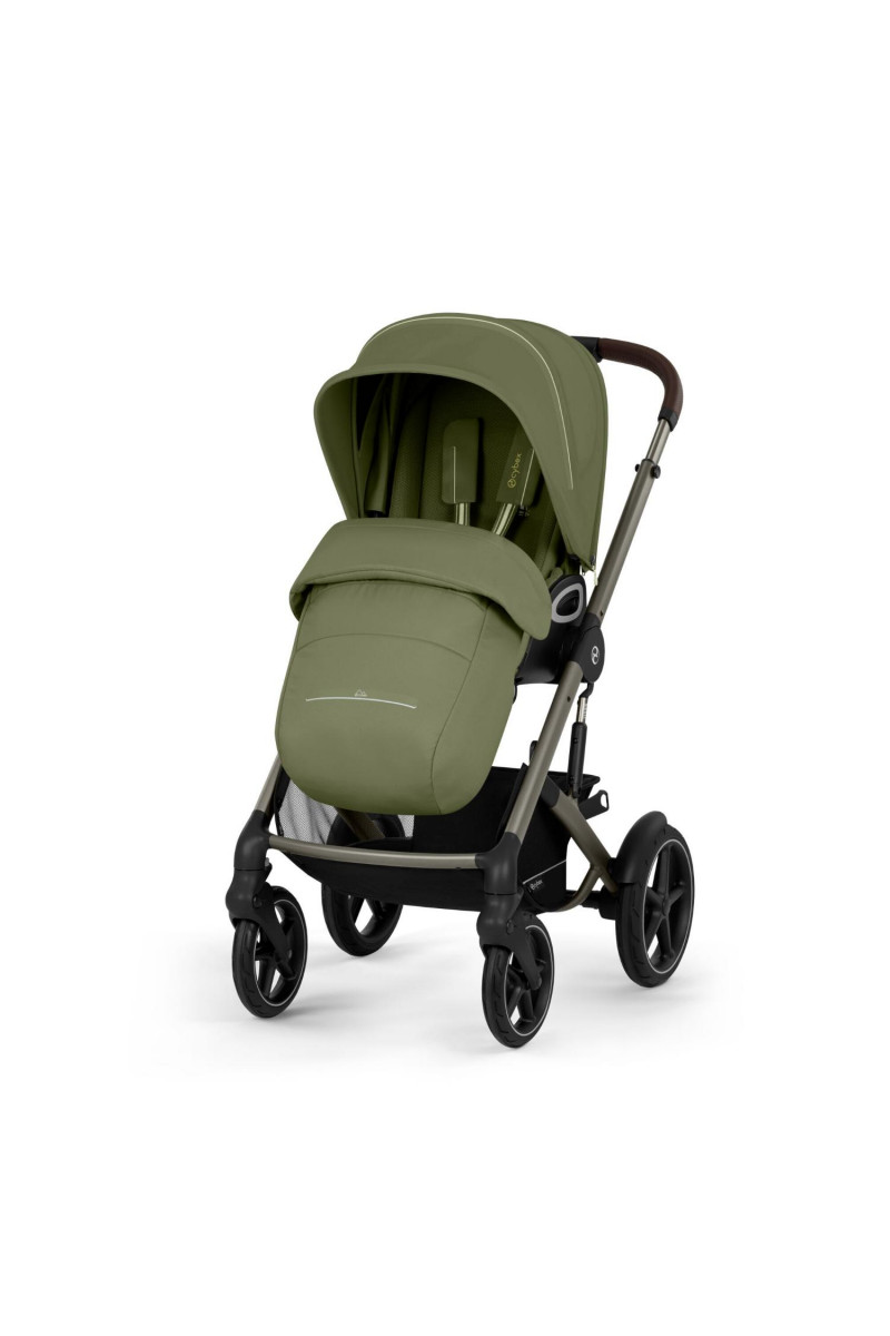 Cybex kolica Talos S Lux, Moss Green (taupe ram) 