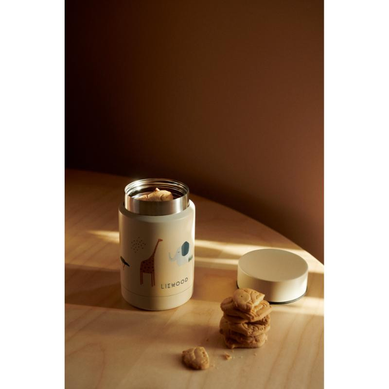 Liewood termos za hranu 250mlNadja,SafariSandy mix 