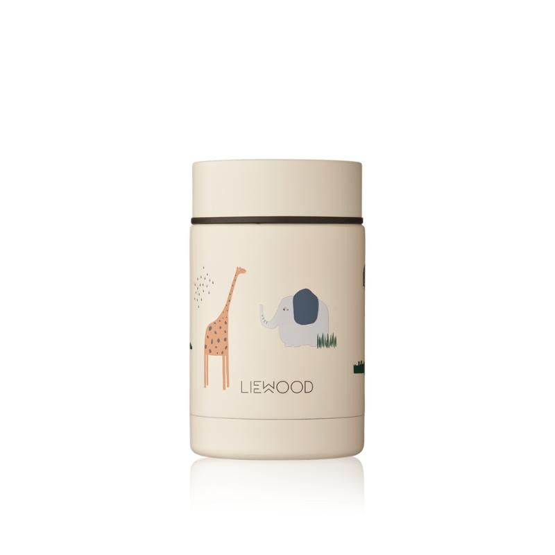 Liewood termos za hranu 250mlNadja,SafariSandy mix 