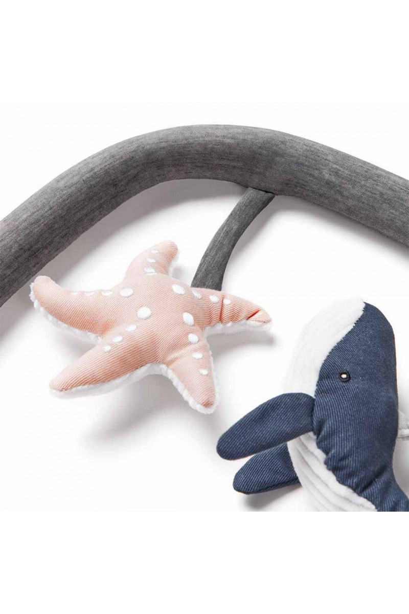 Ergobaby Evolve luk sa igračkama OceanWonders Grey 