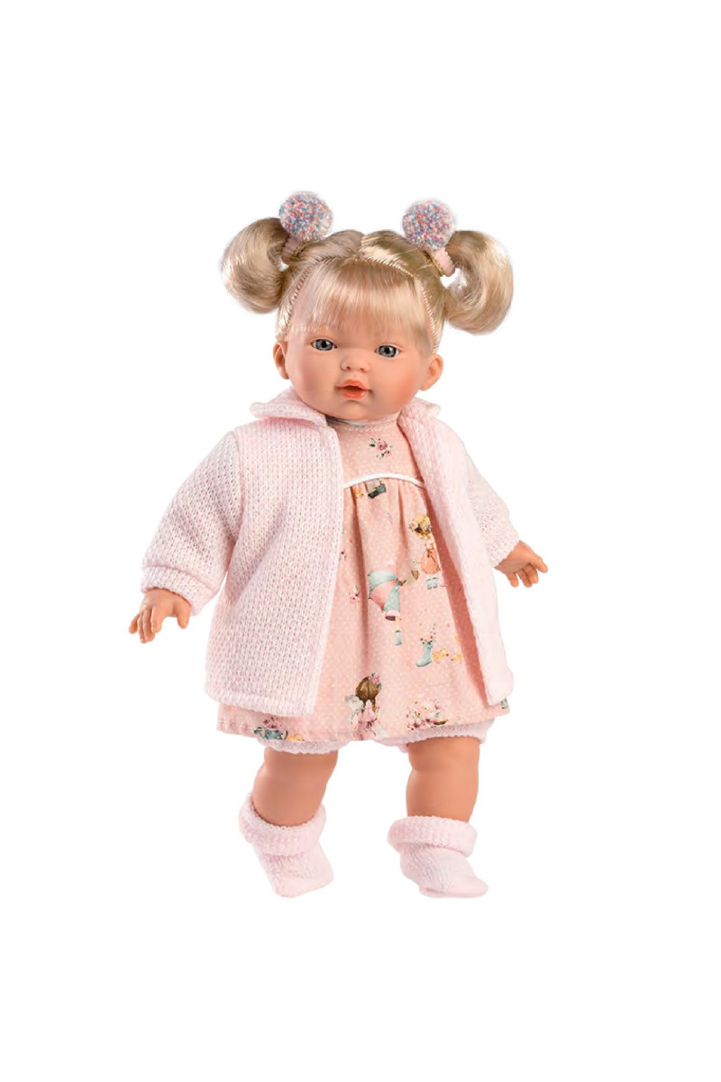 Lutka Llorens beba Aitana, roze 
