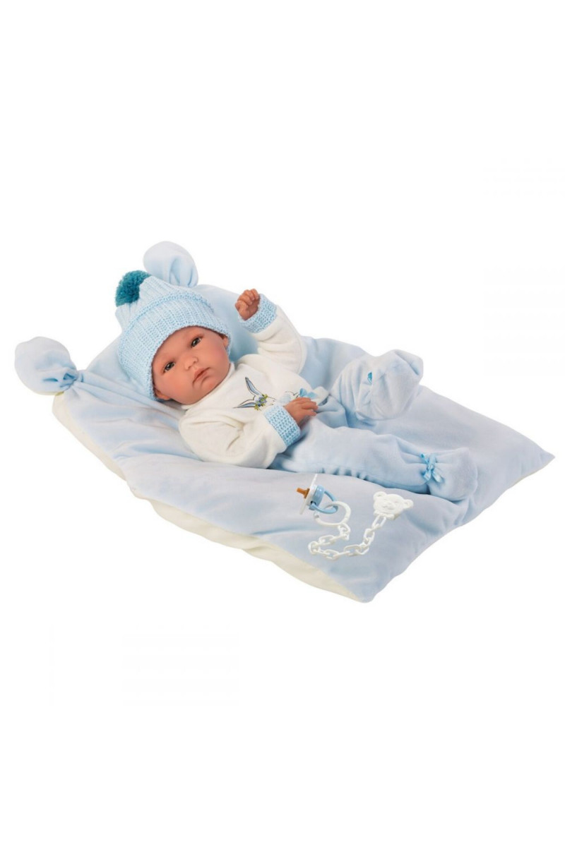 Lutka Llorens beba Bimbo,plava 