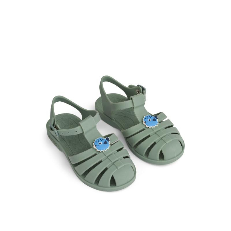 Liewood sandale Bre sa ukrasom,Puffer/peppermint 